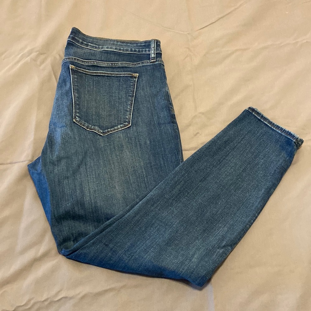GAP long curvy true skinny jeans